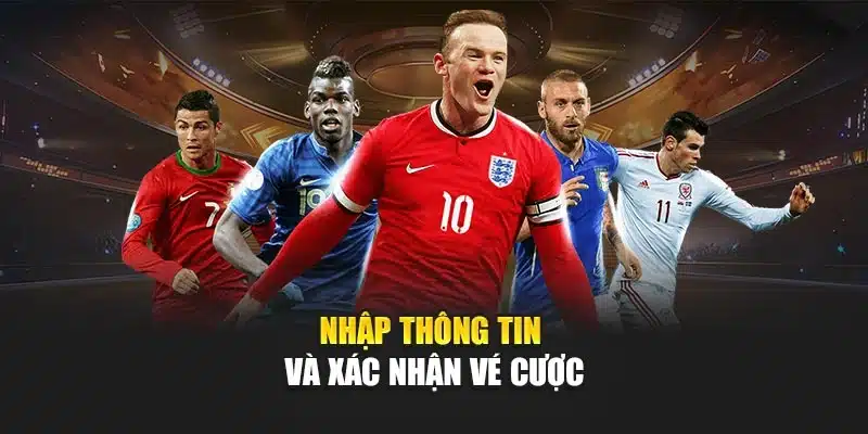 Hướng Dẫn Đặt Cược Bóng Đá Từng Bước Tại V9bet Đầy Đủ 3 Nhập thông tin và xác nhận vé cược